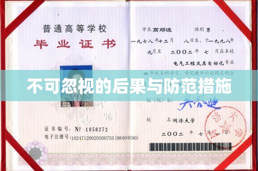 澄城不可忽视的后果与防范措施