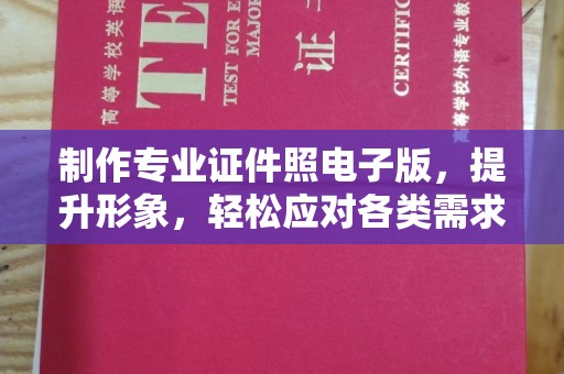 澄城制作专业证件照电子版，提升形象，轻松应对各类需求