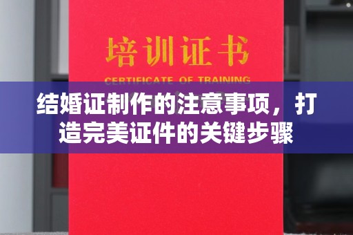 澄城结婚证制作的注意事项，打造完美证件的关键步骤