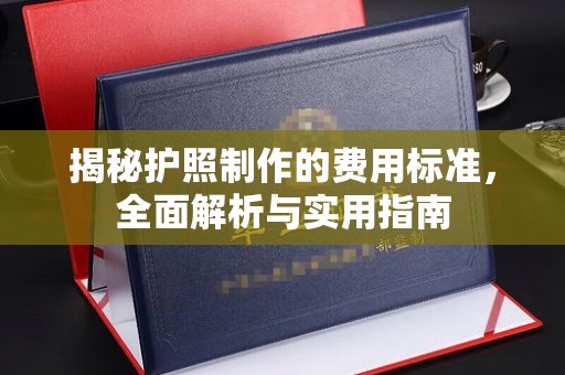 澄城揭秘护照制作的费用标准，全面解析与实用指南