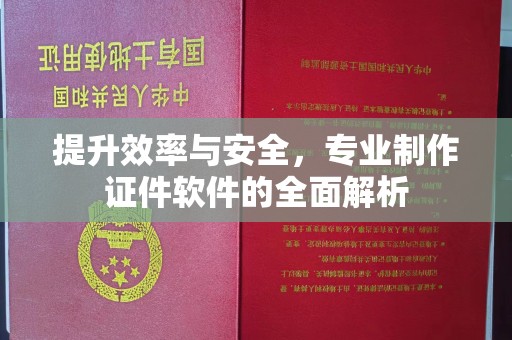 澄城提升效率与安全，专业制作证件软件的全面解析
