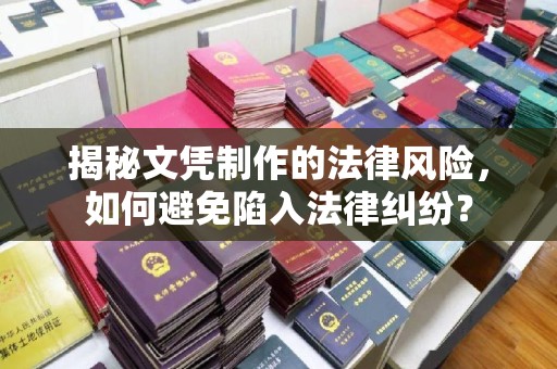 澄城揭秘文凭制作的法律风险，如何避免陷入法律纠纷？
