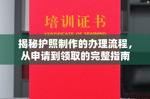 澄城揭秘护照制作的办理流程，从申请到领取的完整指南