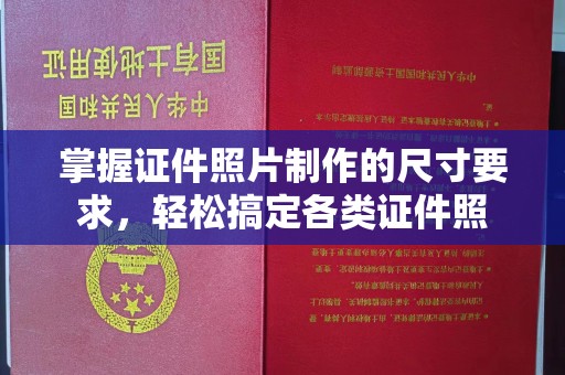 澄城掌握证件照片制作的尺寸要求，轻松搞定各类证件照