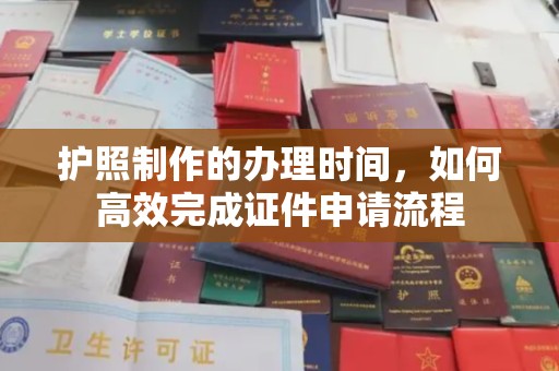 澄城护照制作的办理时间，如何高效完成证件申请流程